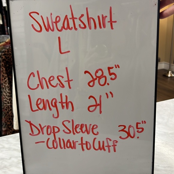 Taylor Swift “With You I’d Dance” Boxy Pullover Sweatshirt Size Large in Gray - Picture 8 of 11